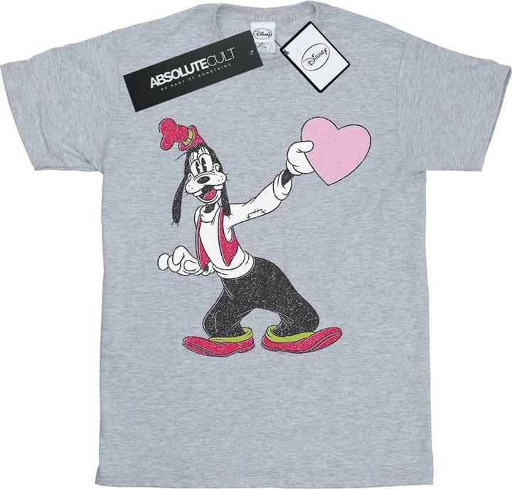 Actual product image Disney Mens Goofy Love Heart T-Shirt (XL)