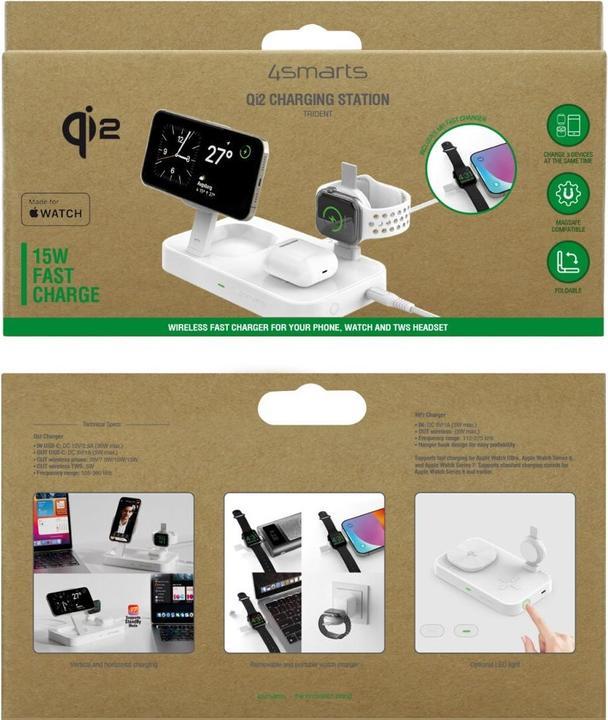 Produktbild 4smarts Wireless Charger Qi2 (15 W)