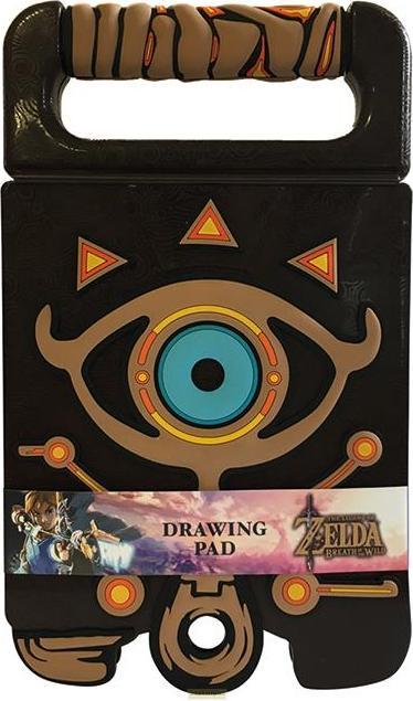 Actual product image Pyramid Legend of Zelda drawing pad Shiekah stone