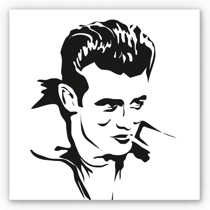 Produktbild Trenddeko James Dean (20 x 20 cm)