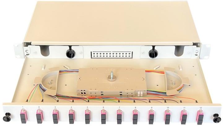 Image du produit Paschke Boîte d'épissures/panneau de brassage 48,30cm (19") 12x SCd OM4 PINK 443705VI-12SA