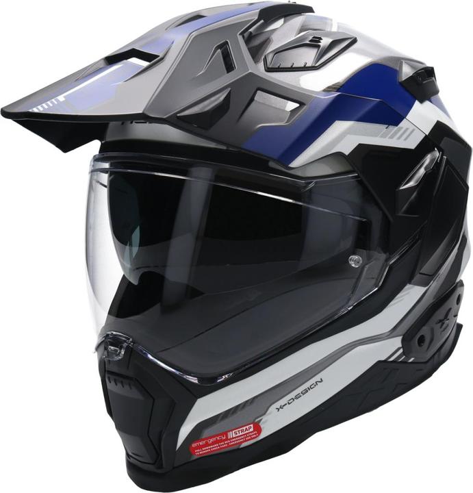 Produktbild Nexx X.WED 2 COLUMBUS blau-grau XS (55 - 59 cm, XS)