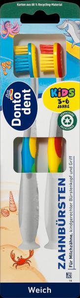 Produktbild dm Dontodent Kids (Weich, 2 x)