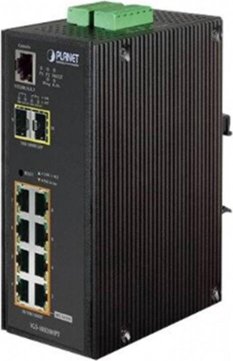 Image du produit Planet 8-Port Ind.SFP Managed Switch (8 Ports)