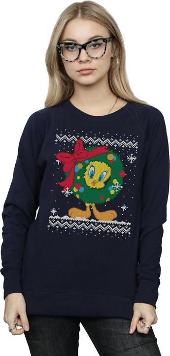 Immagine prodotto Looney Tunes Tweety Pie Christmas Fair Isle Felpa Donna (XXL)