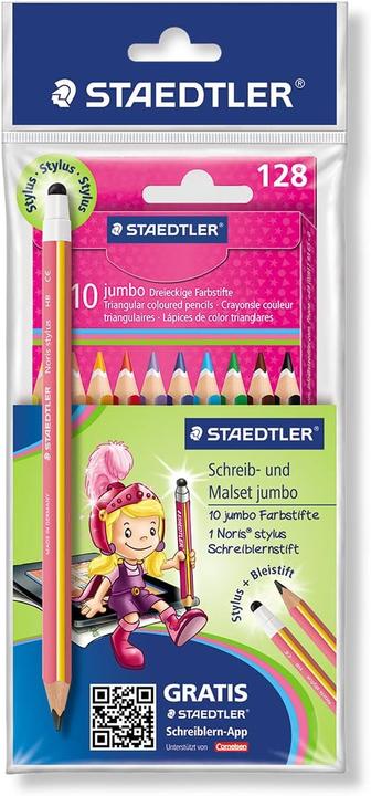 Produktbild Staedtler Farbstifset + 1 Stylus Gratis (Pink, 1 x)