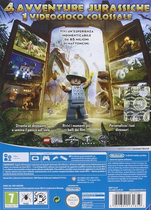 Produktbild Warner Bros LEGO Jurassic World (Wii U)