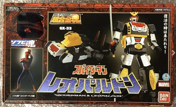 Produktbild Bandai Seele von Chogokin GX-33 Spider-Man & Leopardon