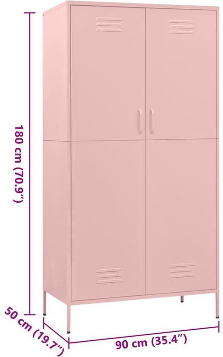 Produktbild VidaXL Evsegniia (90 x 50 x 180 cm)