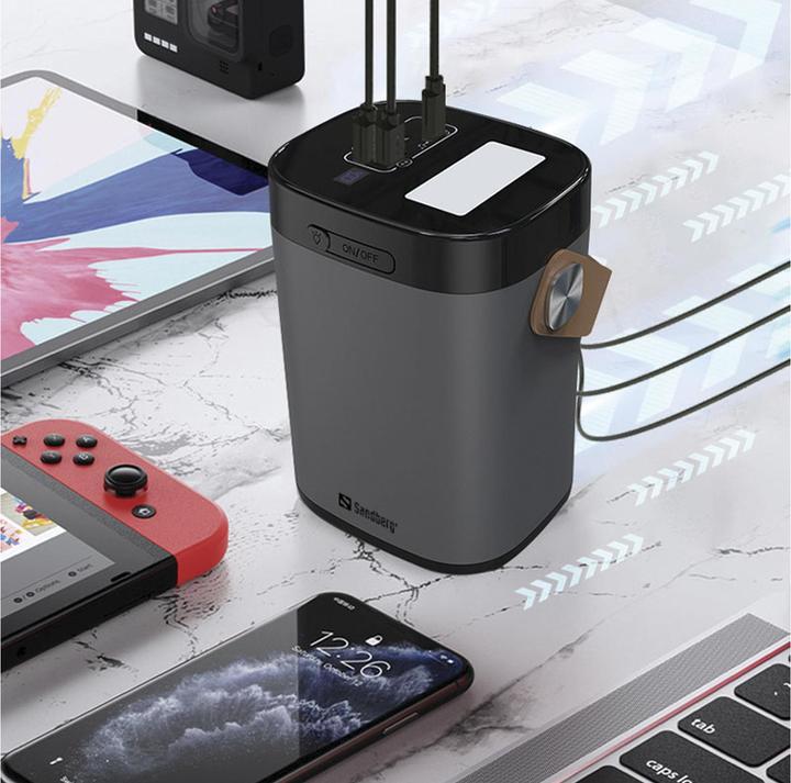 Immagine prodotto Sandberg Powerbank (60000 mAh, 20 W, 222 Wh)
