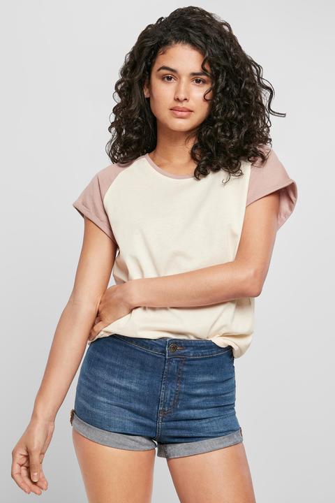 Actual product image Urban Classics Ladies Contrast Raglan Tee (S)
