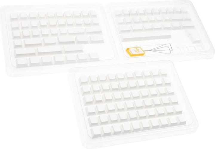 Valori nutrizionali e ingredienti Ducky Set bianco in PBT, profilo ciliegia - 133 keycaps