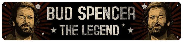 Blechschild The Legend (46 x 10 cm)