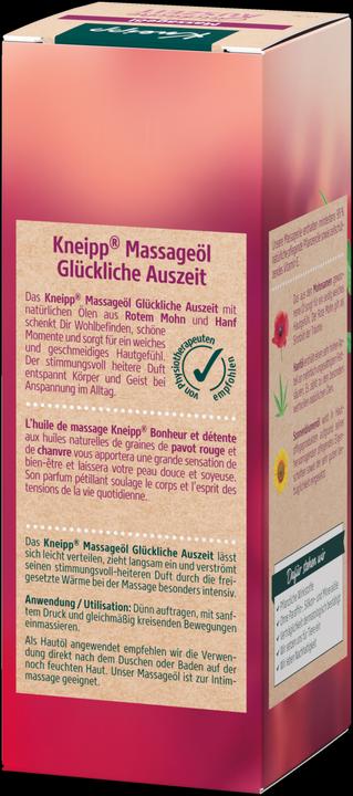 Produktbild Kneipp Massageöl Glückliche Auszeit (100 ml)