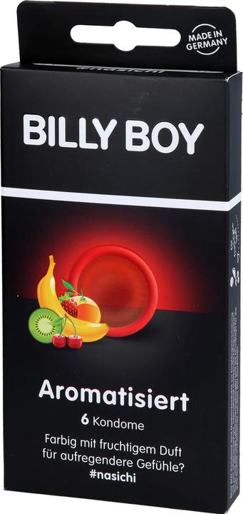 Produktbild Billyboy Billy Boy «Aromatisiert» 6 fruchtige Kondome für leckeren Oralverkehr (6 Stk.)