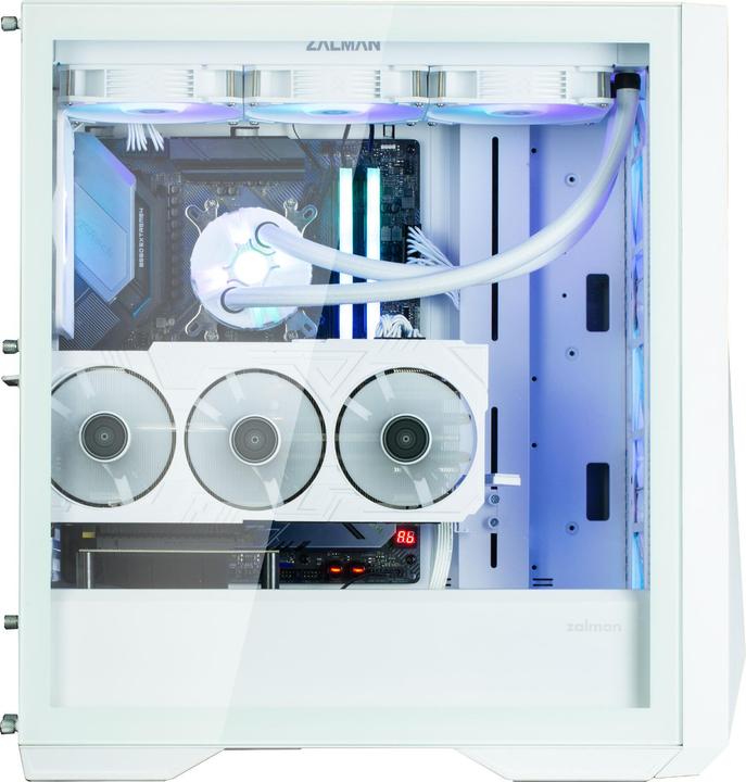 Image du produit Zalman Boitier Moyen Tour E-ATX Z9 Iceberg MS RGB avec panneau vitré (blanc) (Mini-ITX, ATX, E-ATX)