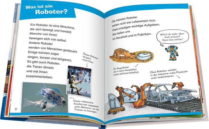 Image du produit Ravensburger Wieso? Weshalb? Warum? Erstleser, Band 14: Roboter (Allemand, Annette nouveau fermier, Sebastian Coenenen, 2024)