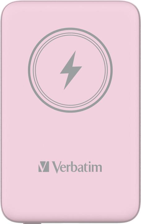 Immagine prodotto Verbatim Charge 'n' Go Magnetic Wireless Powerbank 10.000mAh rosa (10000 mAh, 20 W, 37000 Wh)