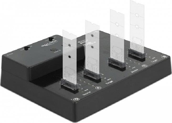 Actual product image Delock USB-C - 4x M.2 NVMe (USB-C, 4 Ports)