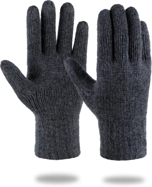 Normani Merino Strick-Fingerhandschuhe Onslow (L, XL)