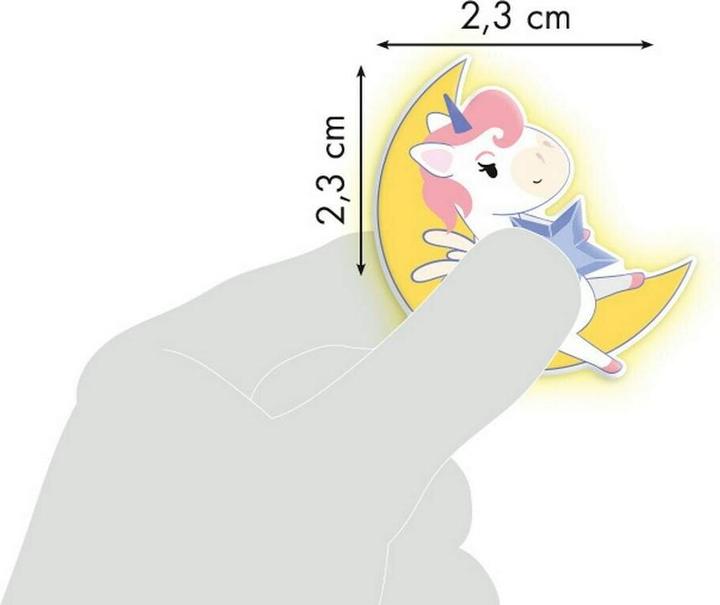 Produktbild Clairefontaine Motivsticker Phospho Einhorn