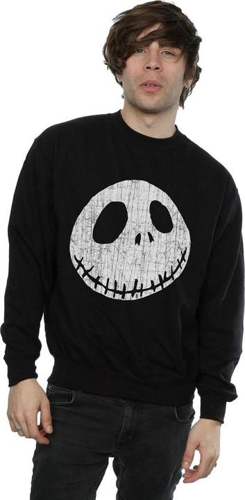 Image du produit Disney - Sweat NIGHTMARE BEFORE CHRISTMAS JACK CRACKED FACE - Homme (L)