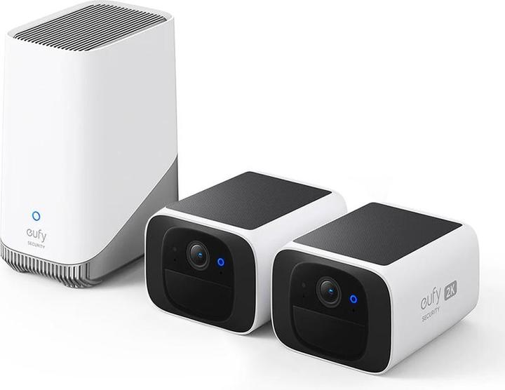 Actual product image eufy SOLOCAM S220 2PACK + HOMEBASE 3