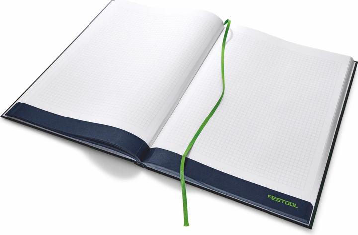 Produktbild Festool Notizbuch (A4, Kariert, Harter Einband)