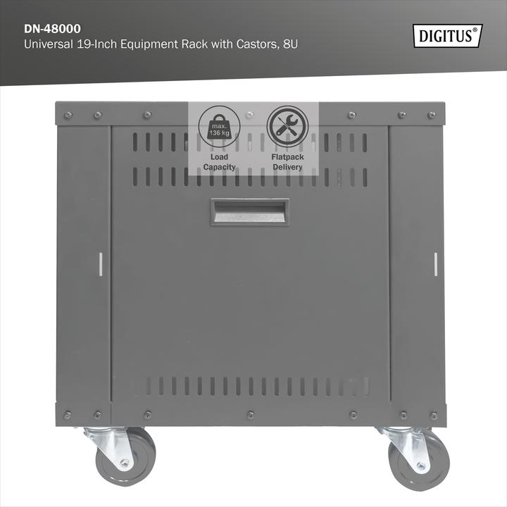 Produktbild Digitus DN-48000 (8 HE, 19 Zoll Rack)