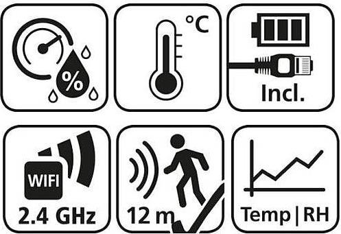 Produktbild Burg Wächter WLAN PIR Bewegungsmelder (12 m)