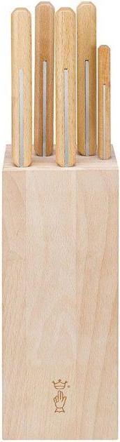 Produktbild Opinel Messerblock PARALLELE BREAD, Buchenholz mit 5 Messern, der PARALLELE Serie