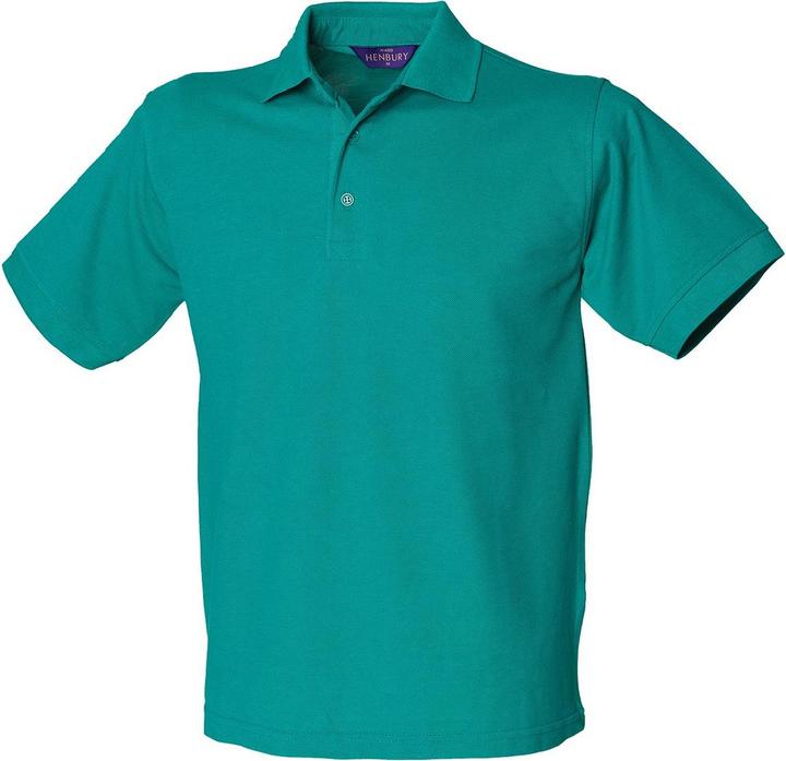 Henbury Schweres Polohemd aus Polycotton