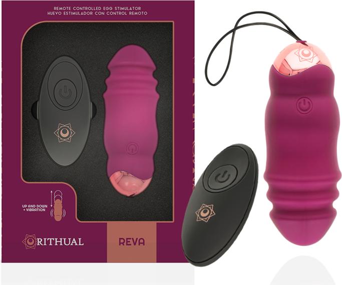Actual product image Ritual Rithual Reva Remote Controlled Egg Stimulator Up&Down + Vibration