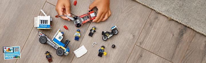 Image du produit LEGO City 60276 Transport de prisonniers par la police (60276, LEGO City, LEGO difficiles à trouver)
