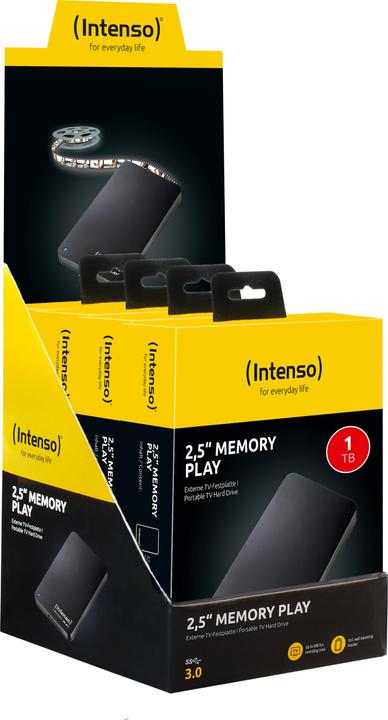 Produktbild Intenso Memory Play - TV-Festplatte (1 TB)