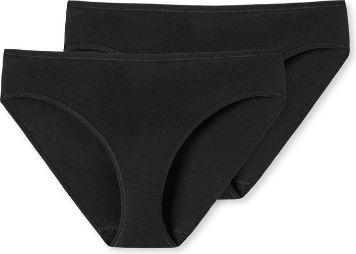 Actual product image Schiesser Pack of 2 95/5 Organic Cotton Tai Briefs (38, pack of 2)