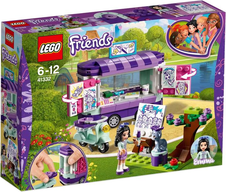 Actual product image LEGO Emma's rolling art kiosk (41332, LEGO Friends)