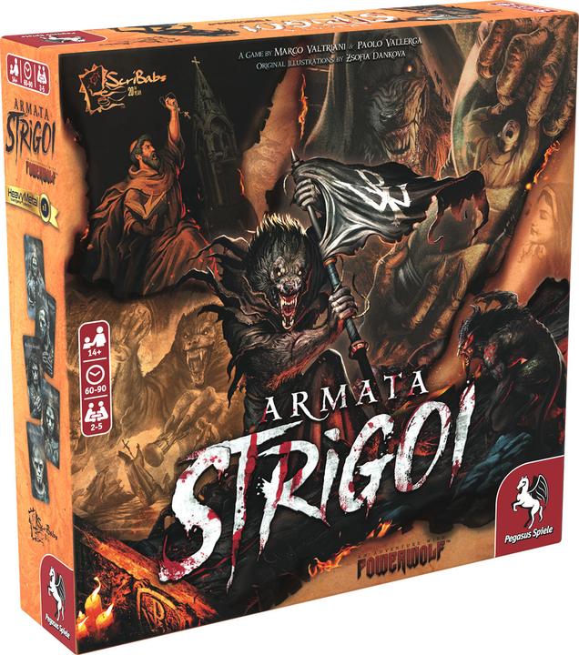 Produktbild Pegasus Armata Strigoi - Das Powerwolf Brettspiel (Deutsch)