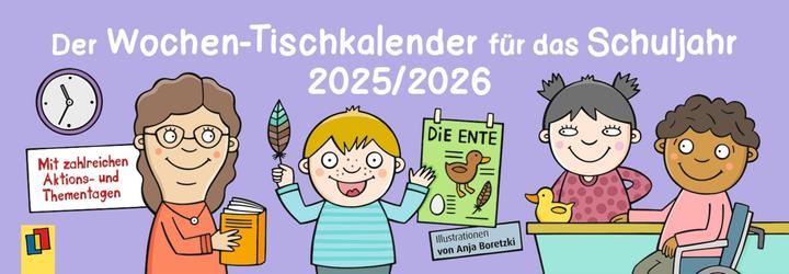 Produktbild Der Wochen-Tischkalender für das Schuljahr 2025/2026 (Deutsch)