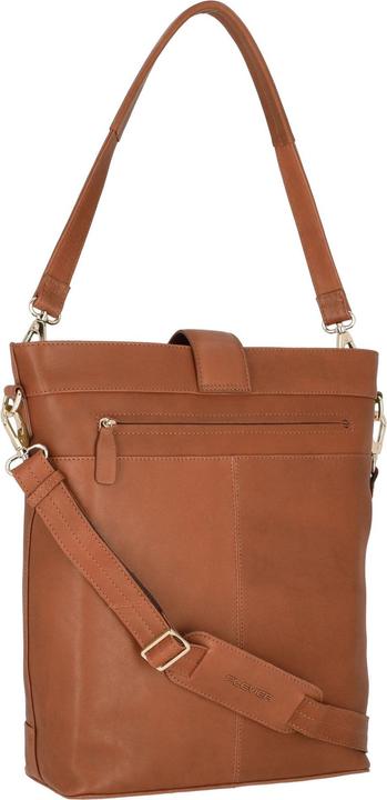 Actual product image Plevier Bow shoulder bag leather 30 cm laptop compartment