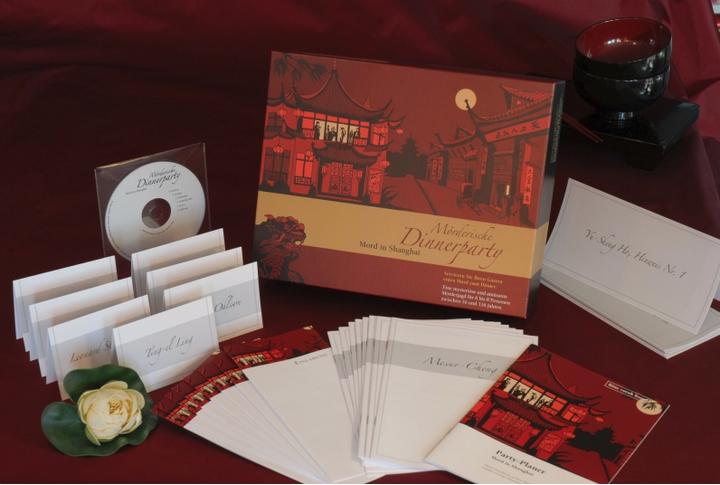 Actual product image Murderous dinner party murder in Shanghai (German)