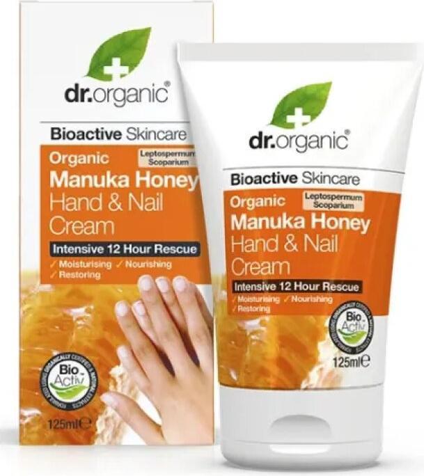 Actual product image Dr. Organic Manuka Honey Hand Cream 125ml (125 ml)