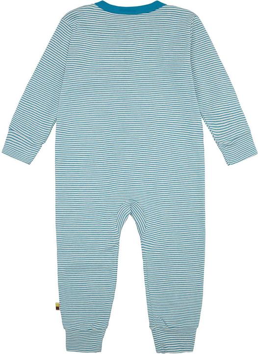 Actual product image loud + proud Sleep overall stripes in fine rib (80)