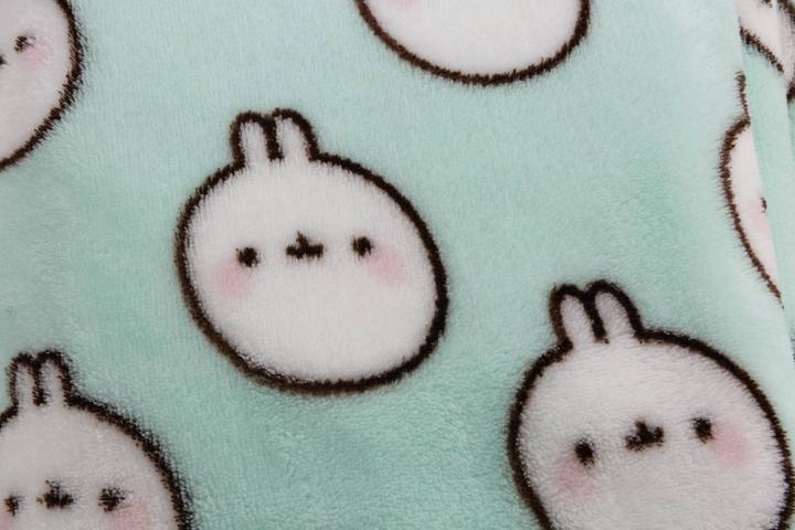 Produktbild NICI 61172 Fleecedecke & Kissen in 1 MOLANG 180x100cm (180 x 100 cm)