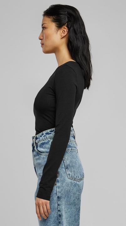 Produktbild Urban Classics Ladies Stretch Jersey Longsleeve Body - 126789 (XXL)