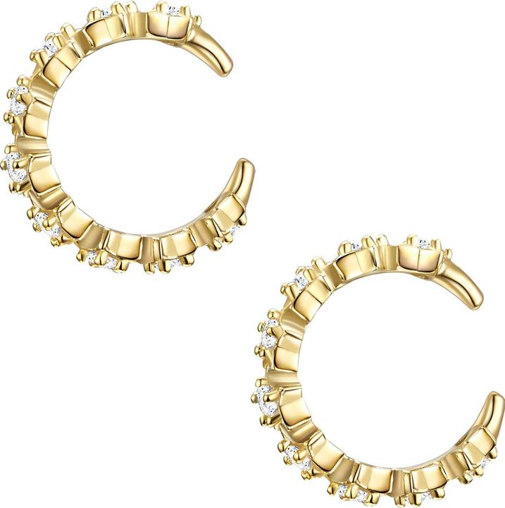 Produktbild Glanzstücke München Damen Sterne Sterling Silber Zirkonia gelbgold - 24529 (Sterling Silber)