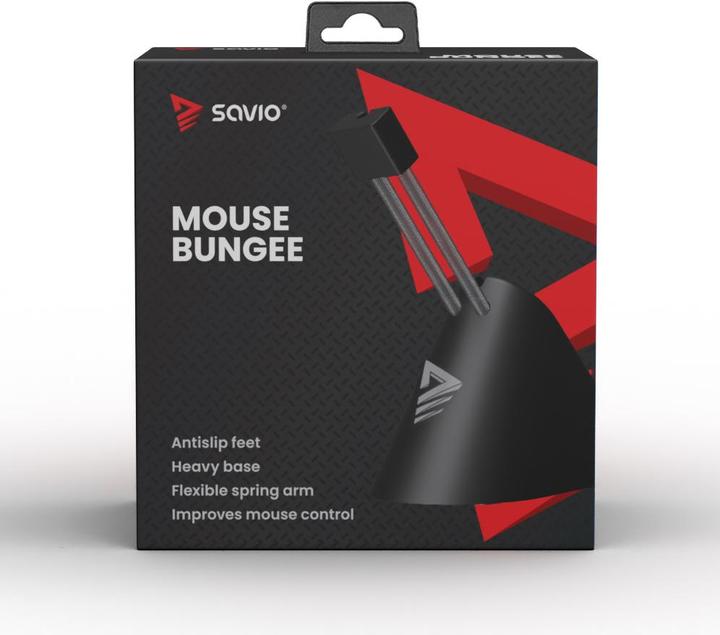 Immagine prodotto Savio Supporto per cavo del mouse Bungee Stabile braccio flessibile antiscivolo MB-01