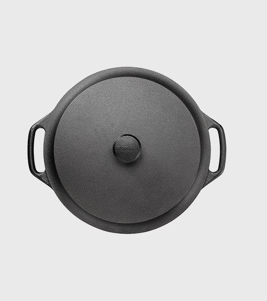 Productafbeelding Skeppshult Gietijzeren pan / braadpan 28 cm 0500 (28 cm, Braadpan + kasserol, Gietijzer)