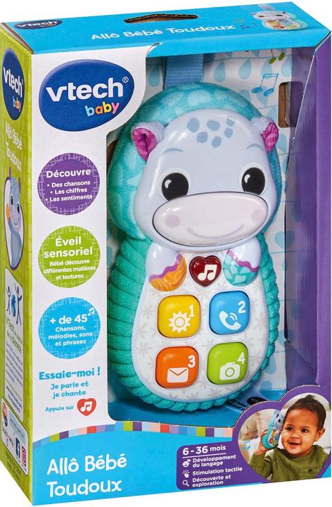 Image du produit VTech Allô Bébé Toudoux bleu (Français)