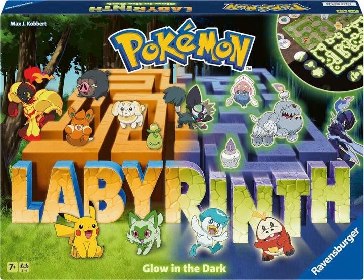 Produktbild Ravensburger Pokémon Labyrinth Glow in the Dark (Multilingual)